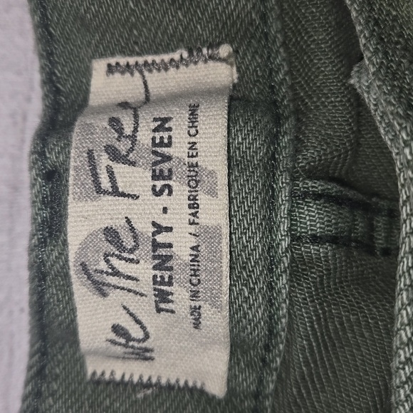Free People We The Free Loving Good Vibrations Shorts Green Size 27 - Picture 7 of 9